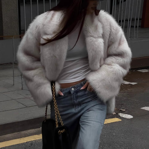 Damen Plüschjacke EB