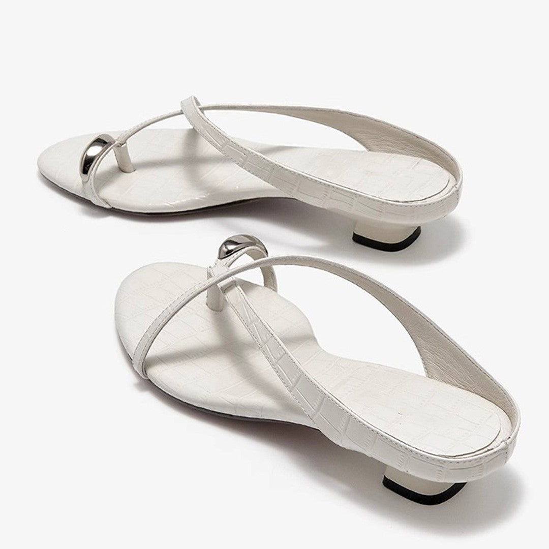 Damen Exklusive und modische Sandalen mit verziertem Riemen EB