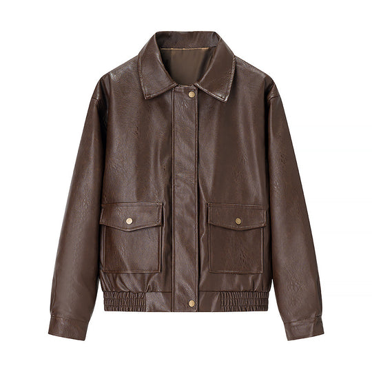 Damen jacke mit praktischen Taschen und elastischem Bund EB