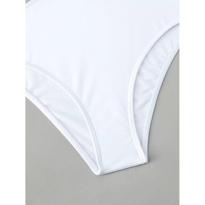 Damen Cut-Out Badeanzug mit modischem Ringdetail und figurformendem Schnitt EB