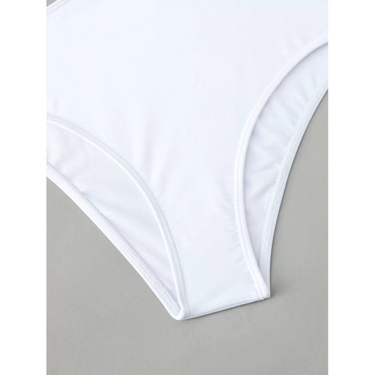 Damen Cut-Out Badeanzug mit modischem Ringdetail und figurformendem Schnitt EB