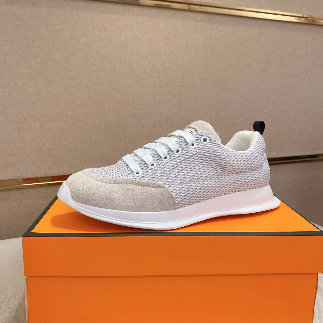 Damen Sportliche Sneakers mit atmungsaktiver Mesh-Oberfläche und rutschfester Sohle EB