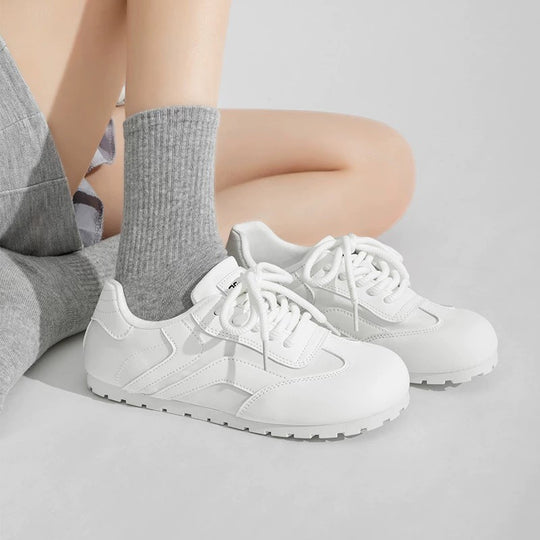 Damen Sportliche Freizeit-Sneaker mit atmungsaktiver Oberflächenstruktur EB