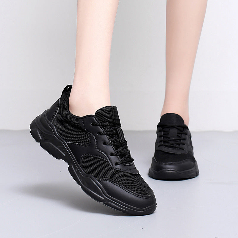 Damen Sportliche Netz-Sneaker mit dämpfender Sohle EB