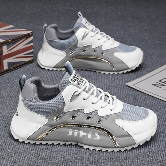 Damen Hochwertige Sport Sneakers mit atmungsaktiver Mesh-Oberfläche und stoßdämpfender Sohle EB