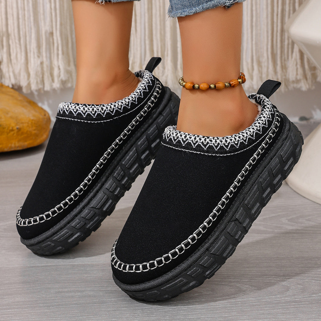 Damen bequeme Slip-On Clogs mit modischem Design und hochwertiger Sohle EB