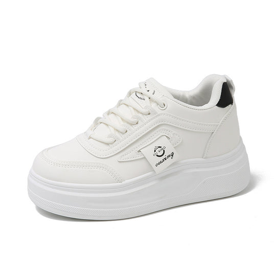 Damen modische Plateau-Sneaker mit sportlicher Dämpfungstechnologie EB