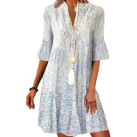 Damen Druckkleid EB