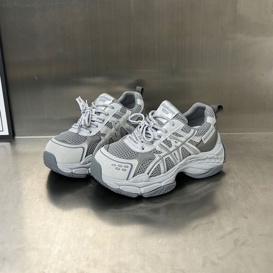 Damen Sportliche Sneakers mit verbesserter Dämpfung und atmungsaktiver Mesh-Konstruktion EB