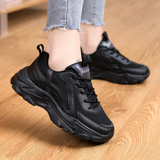 Damen Sportliche Leichtgewicht-Sneaker mit rutschfester Sohle und atmungsaktiven Eigenschaften EB