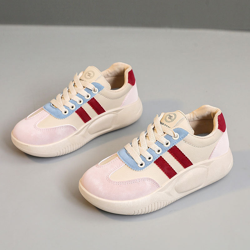 Damen sportliche Sneakers mit dämpfendem Sohlenprofil und atmungsaktiver Obermaterialstruktur EB