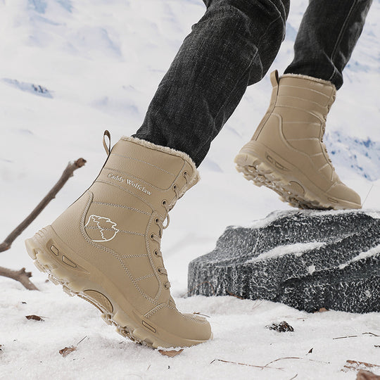 Damen Thermo-Winterstiefel mit isoliertem Futter und rutschfester Sohle EB
