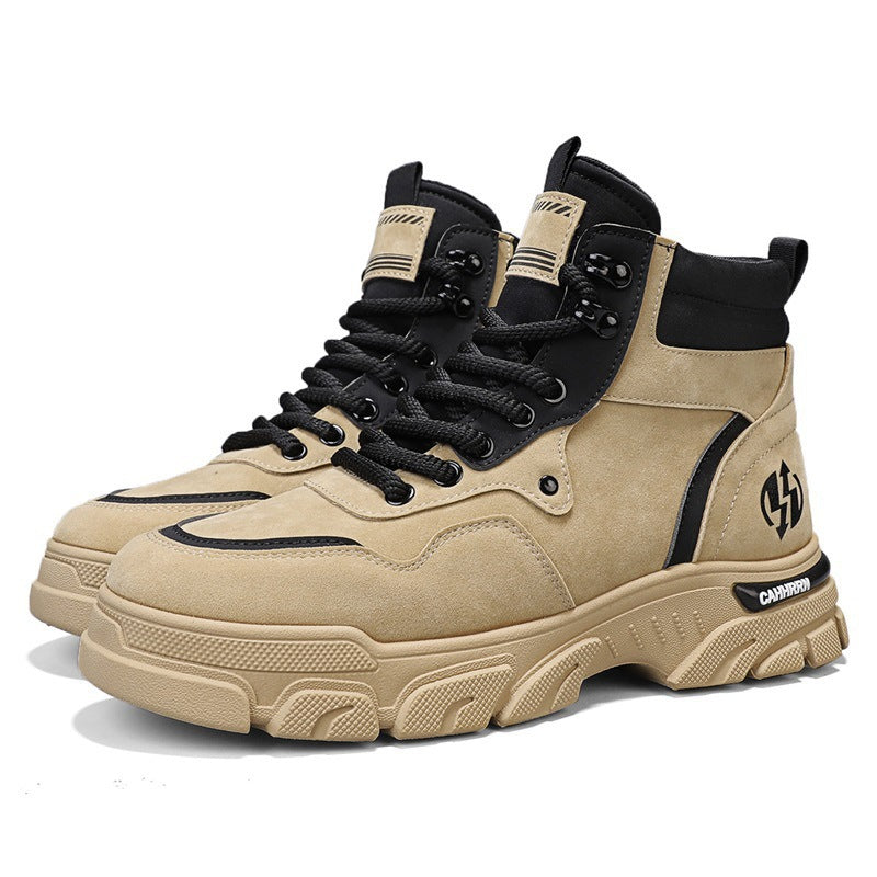 Damen Sportliche High-Top Stiefel mit robustem Profil und Dämpfungstechnologie EB