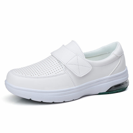 Damen Komfortable Sneakers mit elastischem Klettverschluss und atmungsaktiver Sohle EB