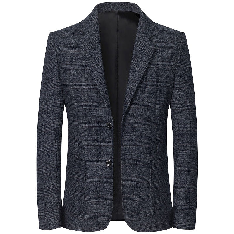 Herren Sakko Glencheck Slim Fit mit leichter Innenfütterung EB