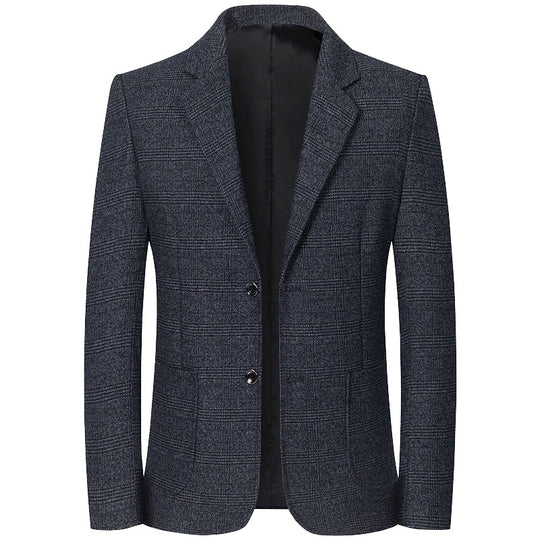 Herren Sakko Glencheck Slim Fit mit leichter Innenfütterung EB
