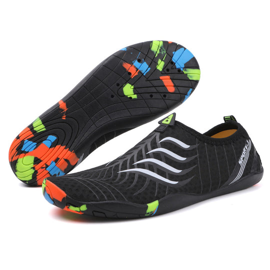 Damen Vielseitige Aqua-Badeschuhe mit rutschfester Sohle und flexibler Passform EB