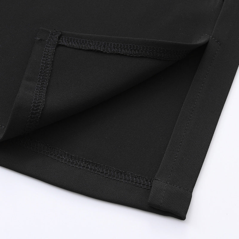 Damen Weit geschnittene Palazzo-Hose mit seitlichen Schlitzdetails EB