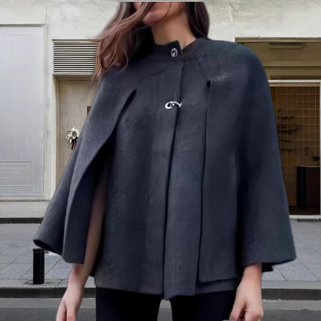 Damen elegante Kapuzenumhang EB