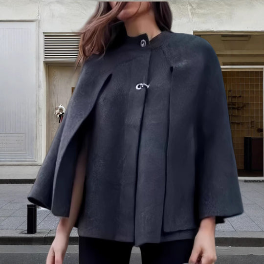 Damen elegante Kapuzenumhang EB