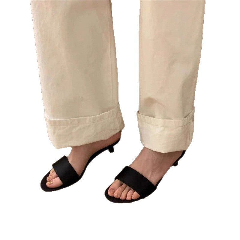 Damen Komfortable Flip-Flops EB