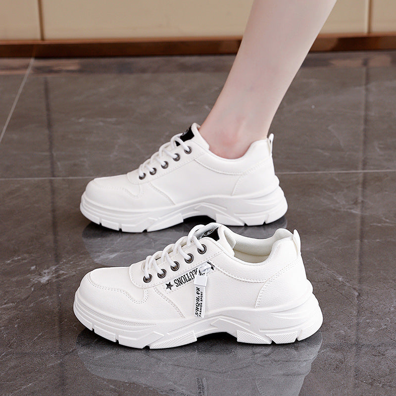 Damen Sportliche Sneakers mit stabiler Sohle und atmungsaktiver Innenpolsterung EB