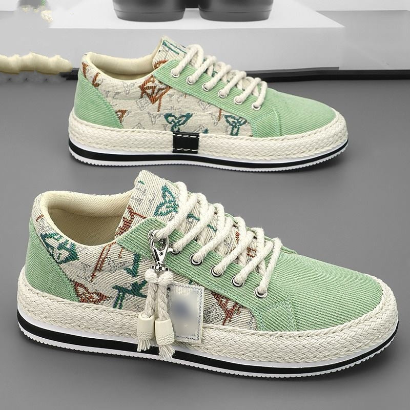 Damen Modische Sneakers mit kunstvollem Design und flexibler Sohle EB
