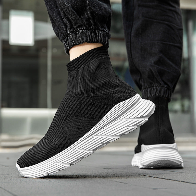 Damen Socken-Sneaker mit hohem Schaft von EB