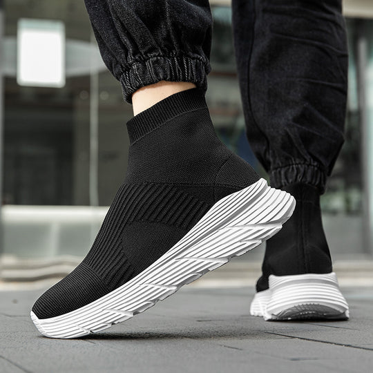 Damen Socken-Sneaker mit hohem Schaft von EB