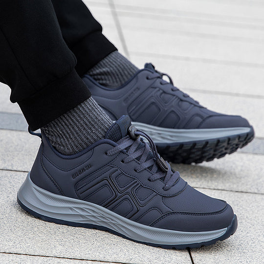Damen Sportliche Lace-Up Sneakers mit atmungsaktivem Obermaterial und dämpfender Sohle EB