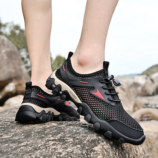 Damen Atmungsaktive Outdoor-Sneaker mit schnelltrocknendem Mesh-Material EB