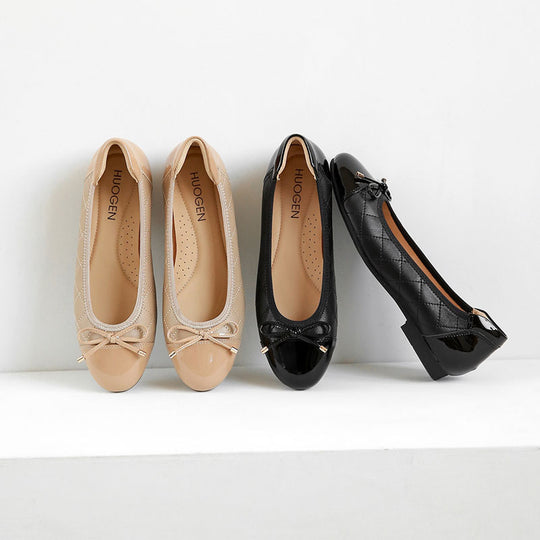 Damen Ballerinas mit stilvollem Rüschen-Design und bequemer Innensohle EB