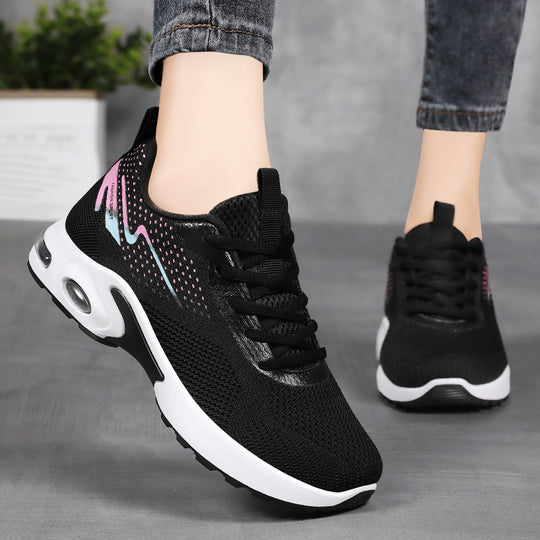Damen Atmungsaktive Lauf- und Freizeitschuhe mit dämpfender Sohle EB