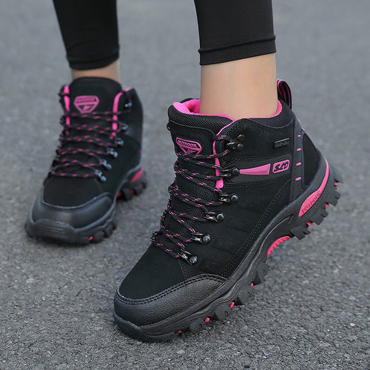 Damen Hochwertige und wasserdichte Wanderschuhe mit rutschfester Sohle und atmungsaktivem Obermaterial EB