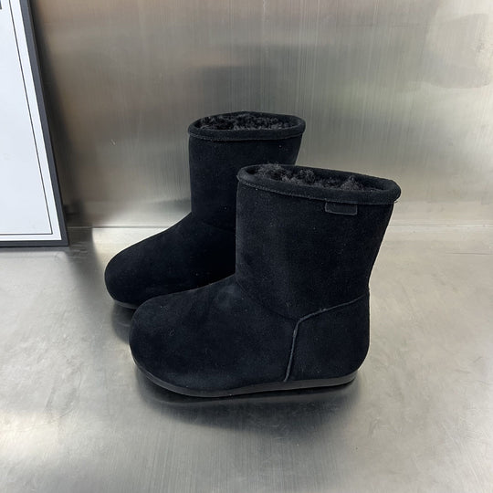 Damen Gemütliche Winterstiefel mit weichem Fleecefutter und rutschfester Sohle EB