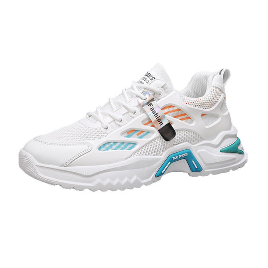 Damen Sportliche Sneakers mit atmungsaktiver Mesh-Oberfläche EB