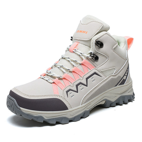 Damen Hohe Outdoorschuhe mit rutschfester Sohle und robustem Obermaterial EB