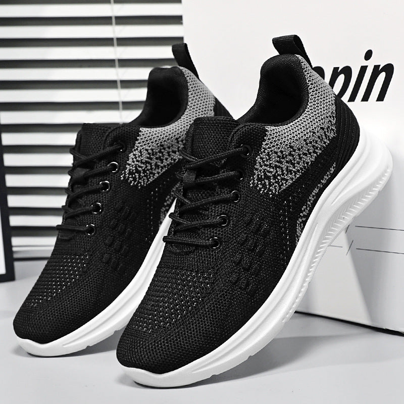 Damen Sportliche Sneakers mit atmungsaktivem Mesh-Obermaterial und dämpfender Sohle EB
