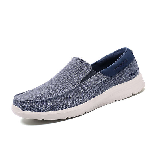 Damen Bequeme Slip-On Schuhe mit atmungsaktivem Obermaterial und dämpfender Sohle EB