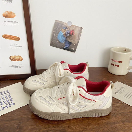 Damen Sportliche Sneakers mit flexibler Sohle und atmungsaktiven Materialien EB