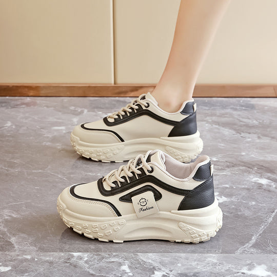 Damen Sportliche Chunky Sneakers mit dämpfendem Profil und rutschfester Sohle EB
