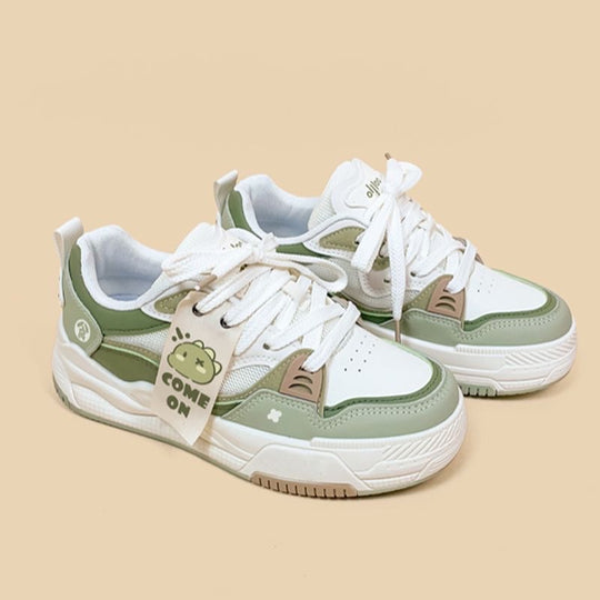 Damen Sportliche Sneaker mit trendigem Design und flexibler Sohle EB