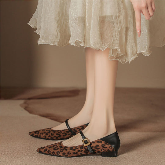 Damen Ballerinas mit floralen Akzenten EB