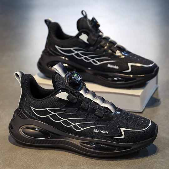 Unisex Performance-Sneaker mit BOA-Drehverschluss, luftgepolsterter Hohlkammer‑Zwischensohle und atmungsaktivem Strickoberteil EB