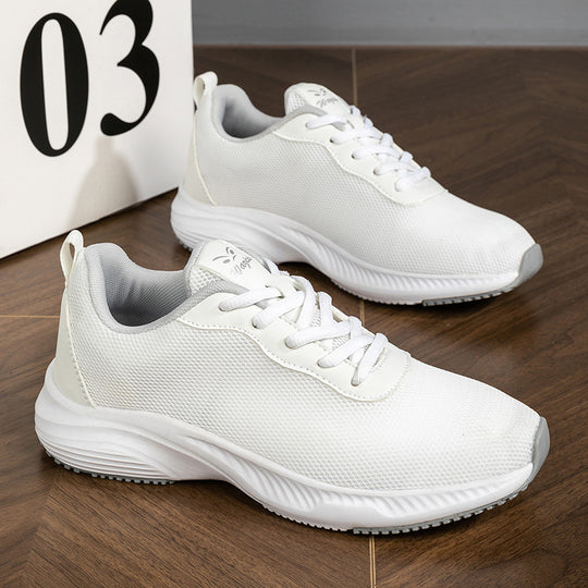 Damen Sportliche Sneakers mit rutschfester Laufsohle und atmungsaktivem Obermaterial EB