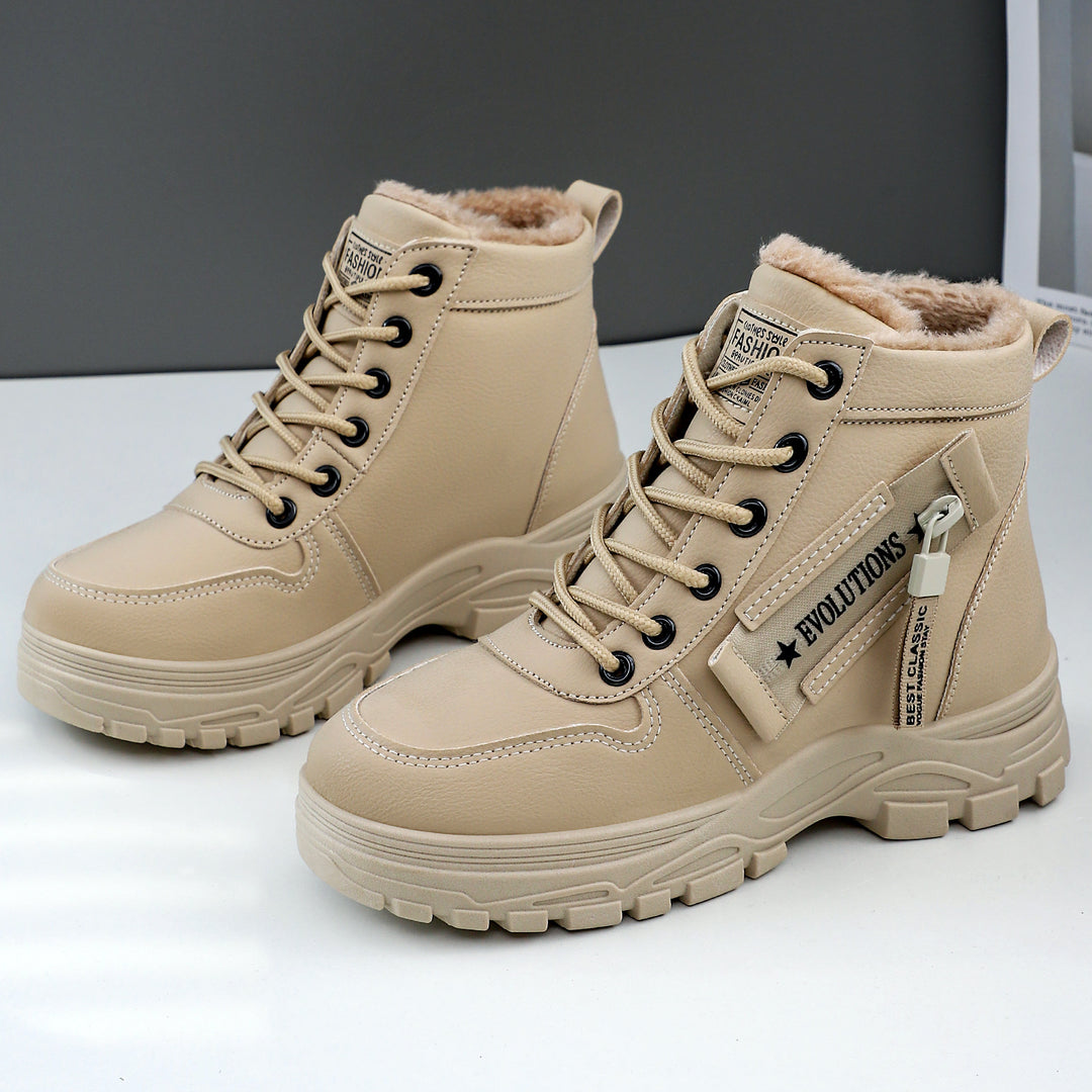 Damen Urbaner Winterstiefel mit trendigem Design und warmer Fütterung EB