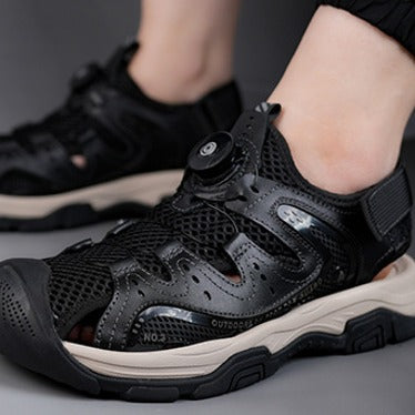 Damen Sportliche Wasserschuhe mit atmungsaktiver Mesh-Oberfläche und praktischer Schnellschnürung EB