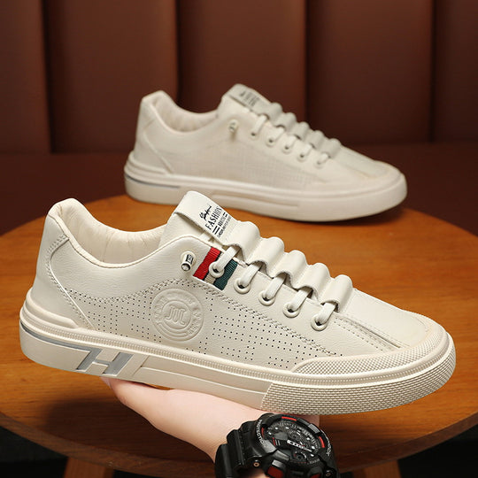 Damen Atmungsaktive und modische Sneakers mit perforiertem Obermaterial EB