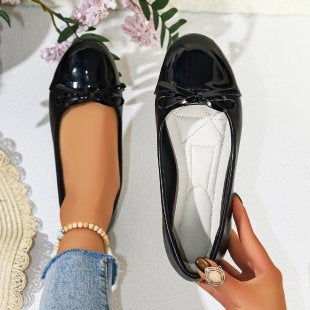 Damen Ballerinas mit schickem Schleifendetail EB