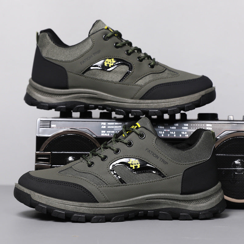 Damen robuste Wander-Trekking-Schuhe mit rutschfester Sohle von EB